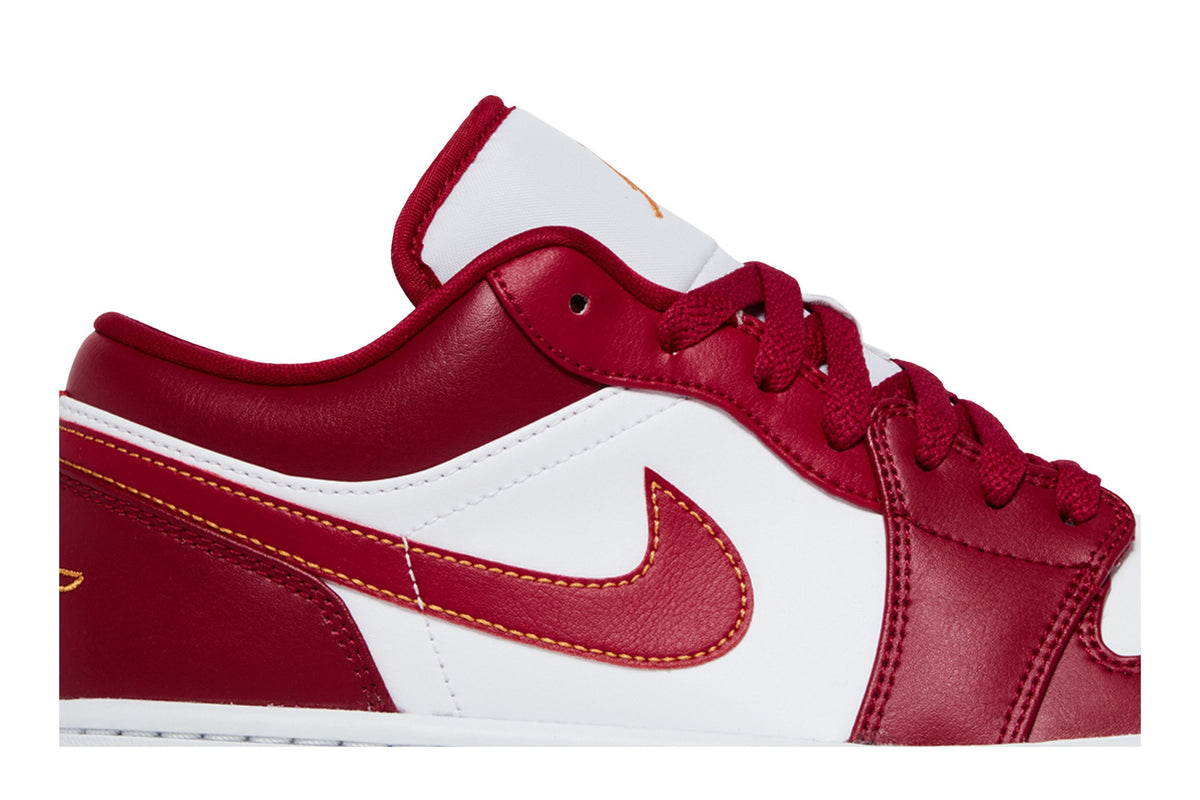 Jordan 1 Low Cardinal Red sneaker afbeelding 2 - stylecode 553558-607