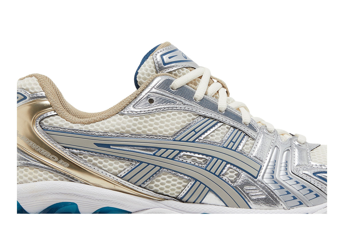 ASICS Gel-Kayano 14 Cream Pure Silver Champagne sneaker afbeelding 2 - stylecode 1201A019-105