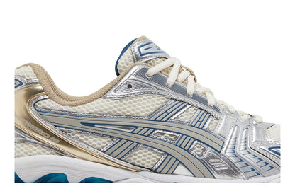 ASICS Gel-Kayano 14 Cream Pure Silver Champagne sneaker afbeelding 2 - stylecode 1201A019-105