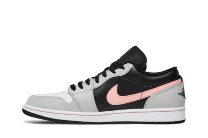 Jordan 1 Low Black Grey Pink sneaker afbeelding 3 - stylecode 553558-062