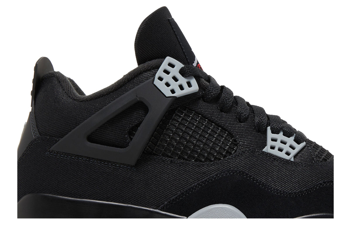 Jordan 4 Retro SE Black Canvas sneaker afbeelding 2 - stylecode DH7138-006