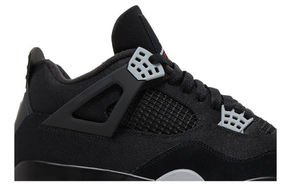 Jordan 4 Retro SE Black Canvas sneaker afbeelding 2 - stylecode DH7138-006