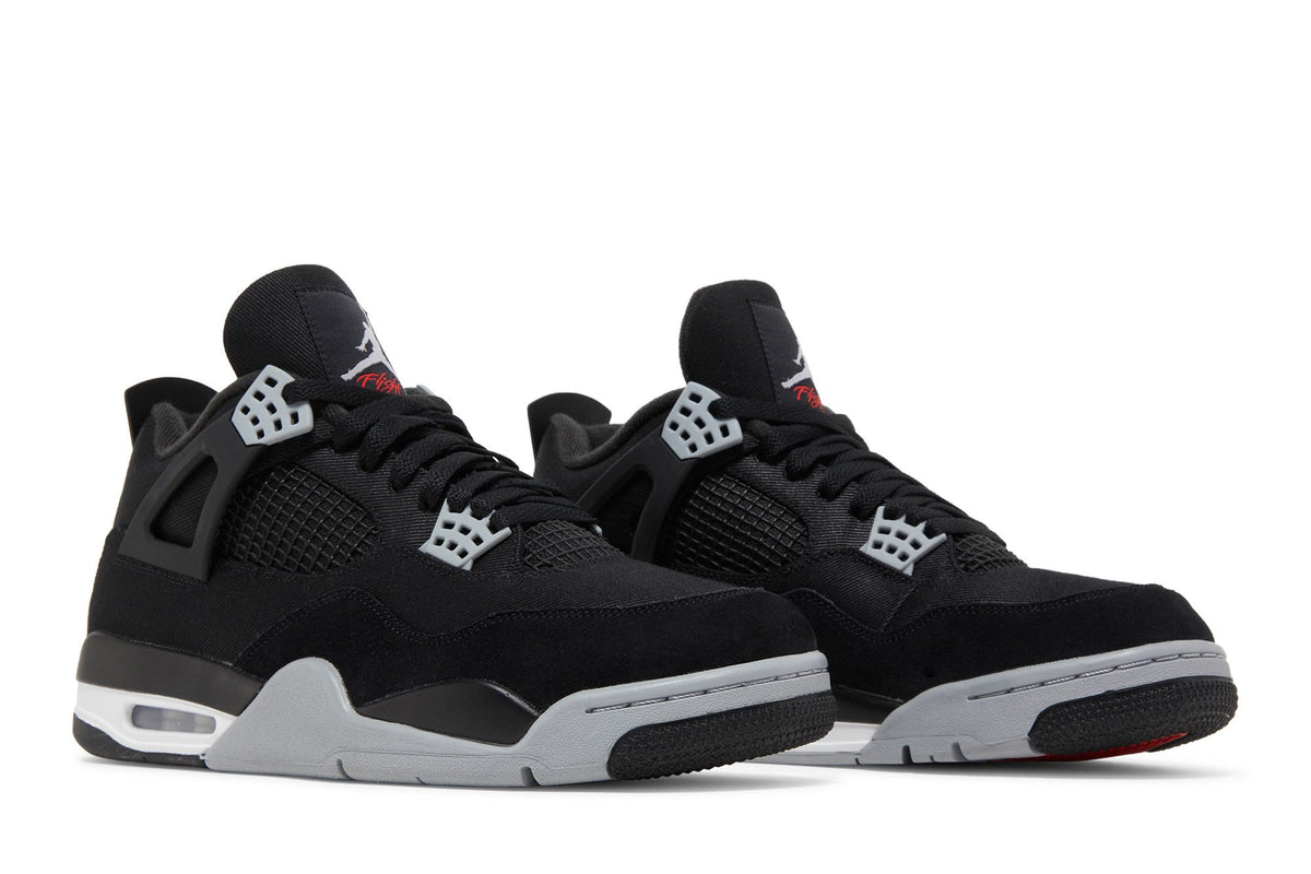 Jordan 4 Retro SE Black Canvas sneaker afbeelding 8 - stylecode DH7138-006