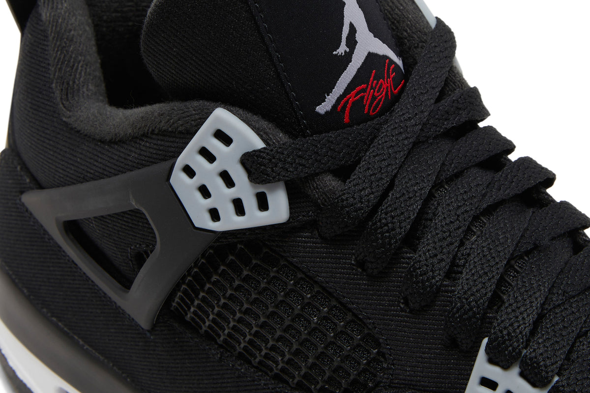 Jordan 4 Retro SE Black Canvas sneaker afbeelding 9 - stylecode DH7138-006