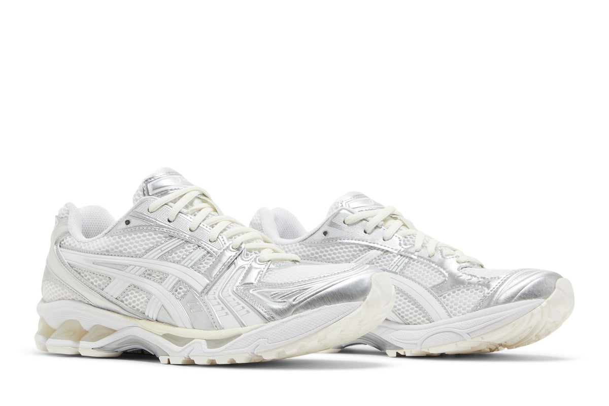ASICS Gel-Kayano 14 JJJJound Silver White sneaker afbeelding 8 - stylecode 1201A457-100