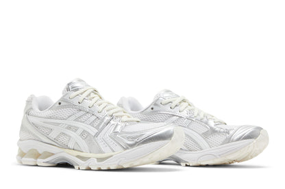 ASICS Gel-Kayano 14 JJJJound Silver White sneaker afbeelding 8 - stylecode 1201A457-100