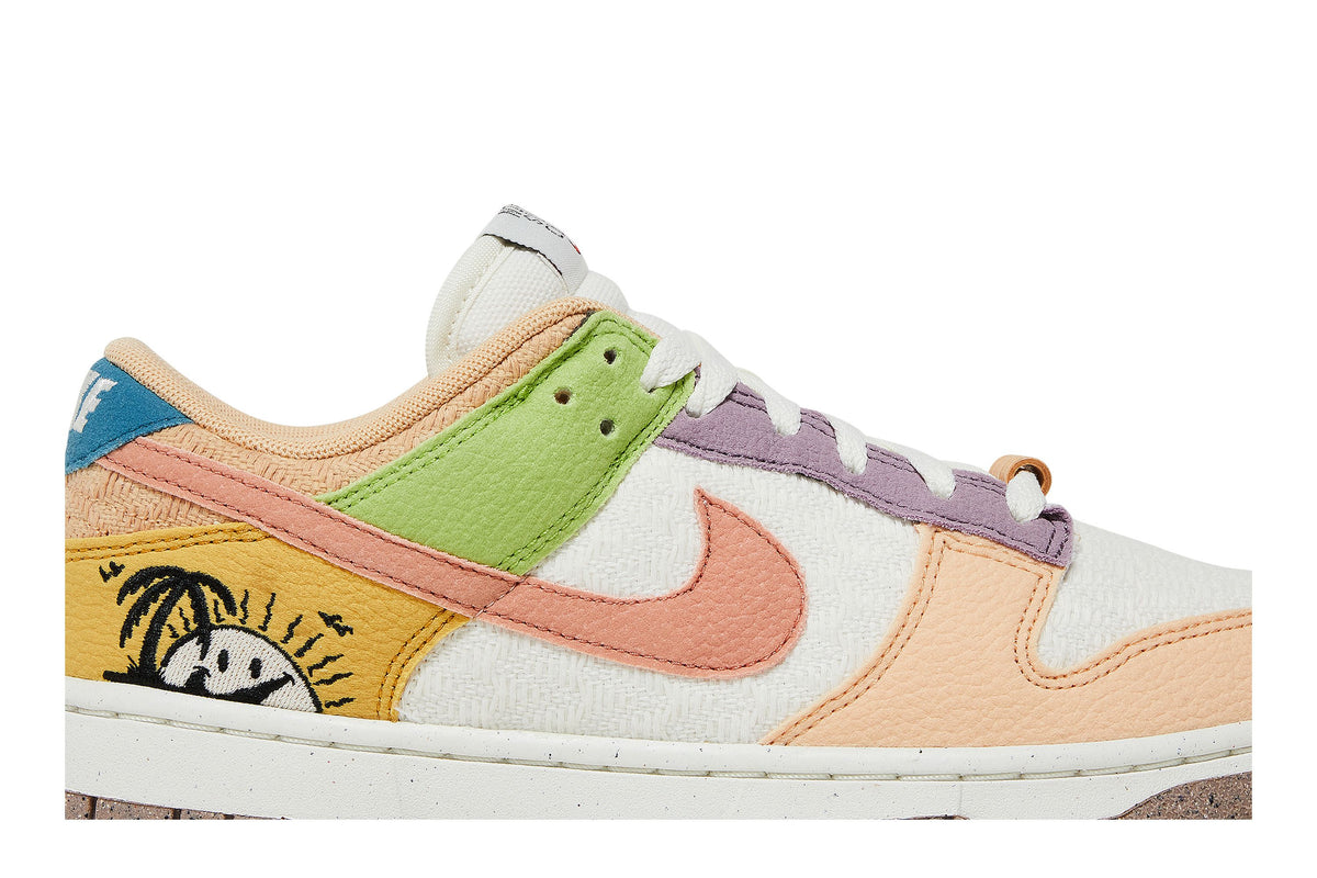 Nike Dunk Low Retro Sun Club Multi (Women's) sneaker afbeelding 2 - stylecode DQ0265-100