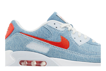 Nike Air Max 90 Denim Light Wash sneaker afbeelding 2 - stylecode DV2120-900
