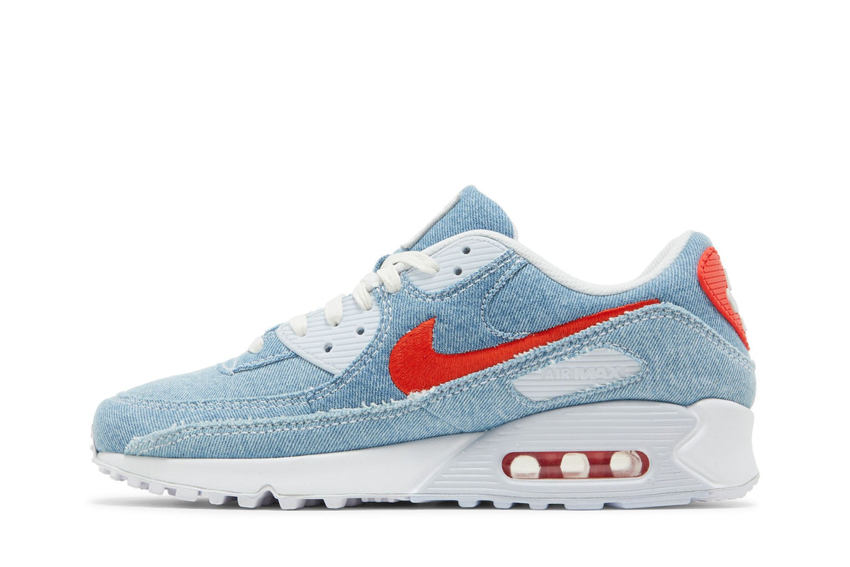 Nike Air Max 90 Denim Light Wash sneaker afbeelding 3 - stylecode DV2120-900