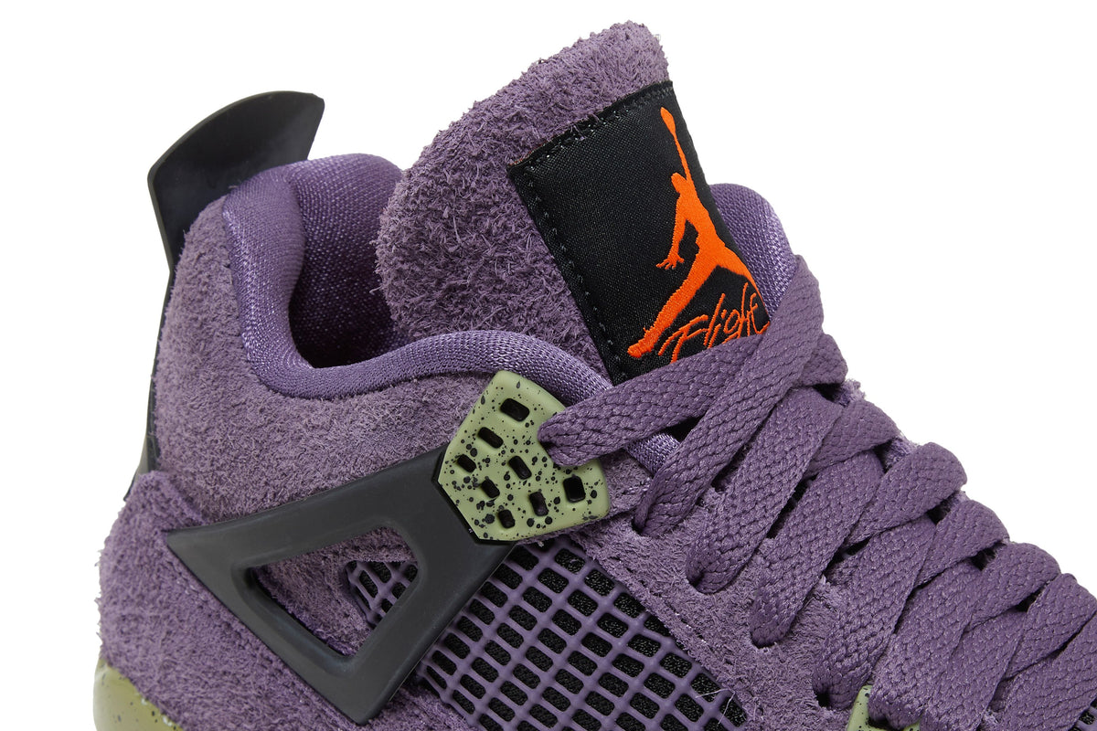 Jordan 4 Retro Canyon Purple (Women's) sneaker afbeelding 9 - stylecode AQ9129-500
