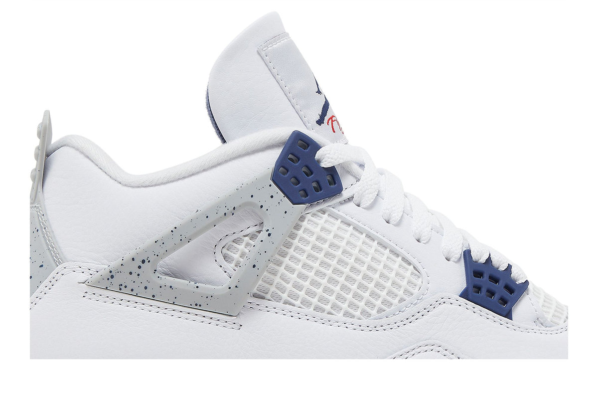 Jordan 4 Retro Midnight Navy sneaker afbeelding 2 - stylecode DH6927-140