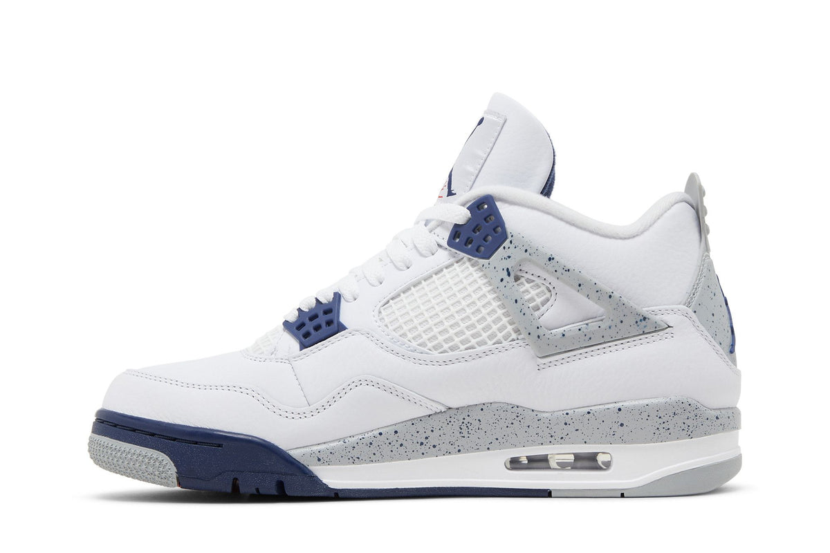 Jordan 4 Retro Midnight Navy sneaker afbeelding 3 - stylecode DH6927-140