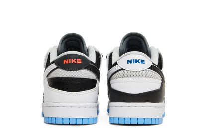 Nike Dunk Low Scrap Black Neutral Grey University Blue White sneaker afbeelding 6 - stylecode DN5381-001