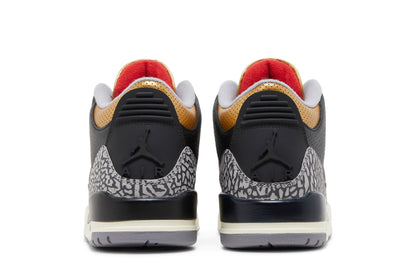 Jordan 3 Retro Black Cement Gold (Women's) sneaker afbeelding 6 - stylecode CK9246-067