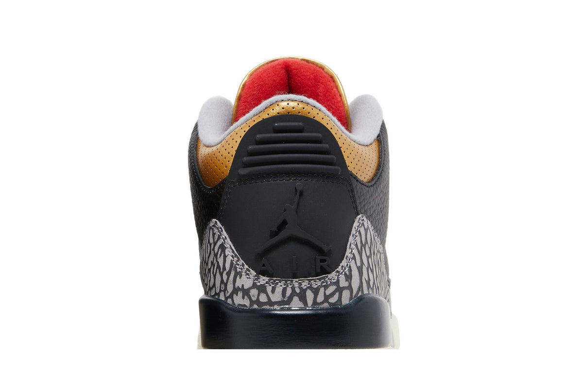 Jordan 3 Retro Black Cement Gold (Women's) sneaker afbeelding 7 - stylecode CK9246-067