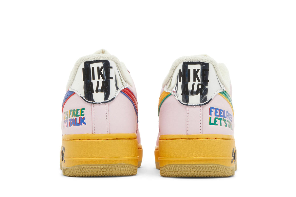 Nike Air Force 1 Low '07 Feel Free, Let’s Talk sneaker afbeelding 6 - stylecode DX2667-600
