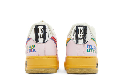 Nike Air Force 1 Low '07 Feel Free, Let’s Talk sneaker afbeelding 6 - stylecode DX2667-600