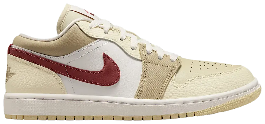 Air Jordan 1 Low SE Desert Khaki Red Sepia (Women's)