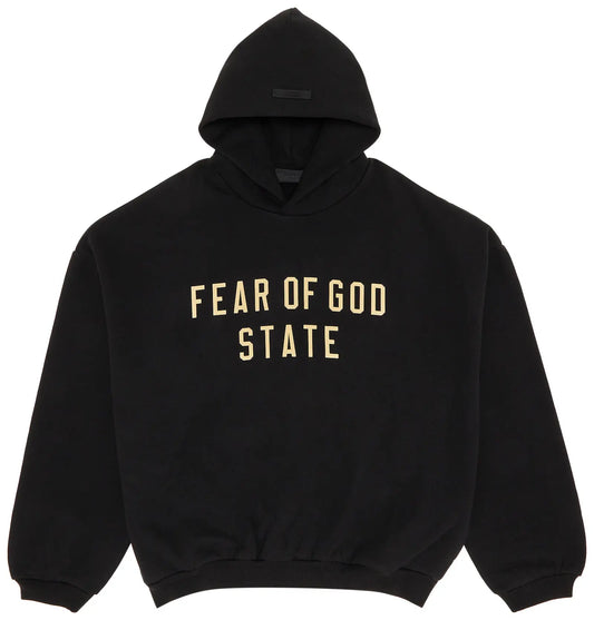 Fear of God Essentials Fleece Hoodie 'Black'