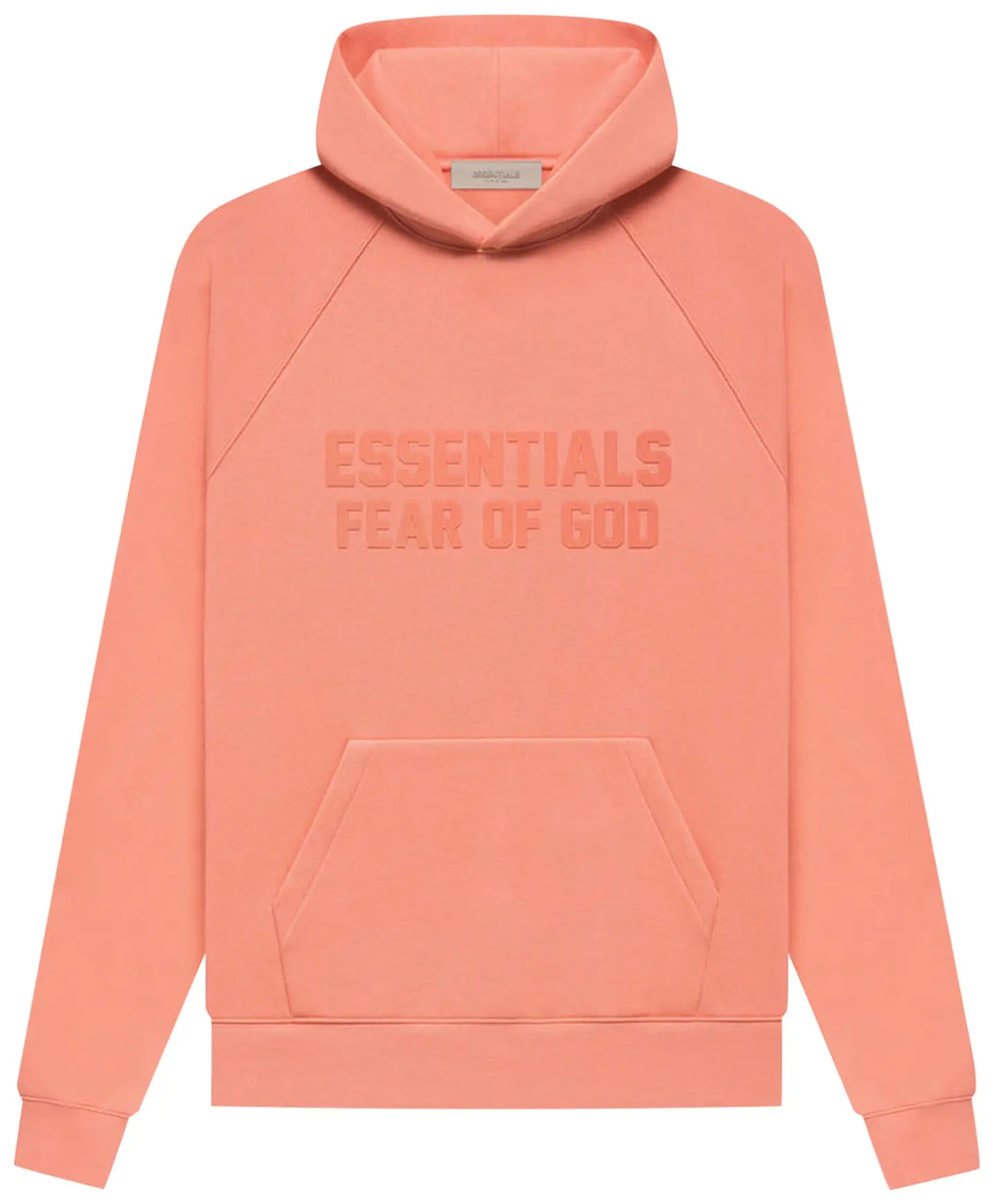 Fear of God Essentials Hoodie 'Coral'