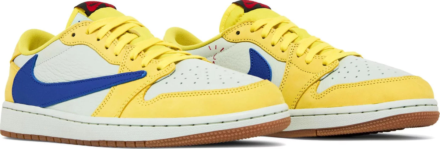 Air Jordan 1 Retro Low OG SP Travis Scott 'Canary'