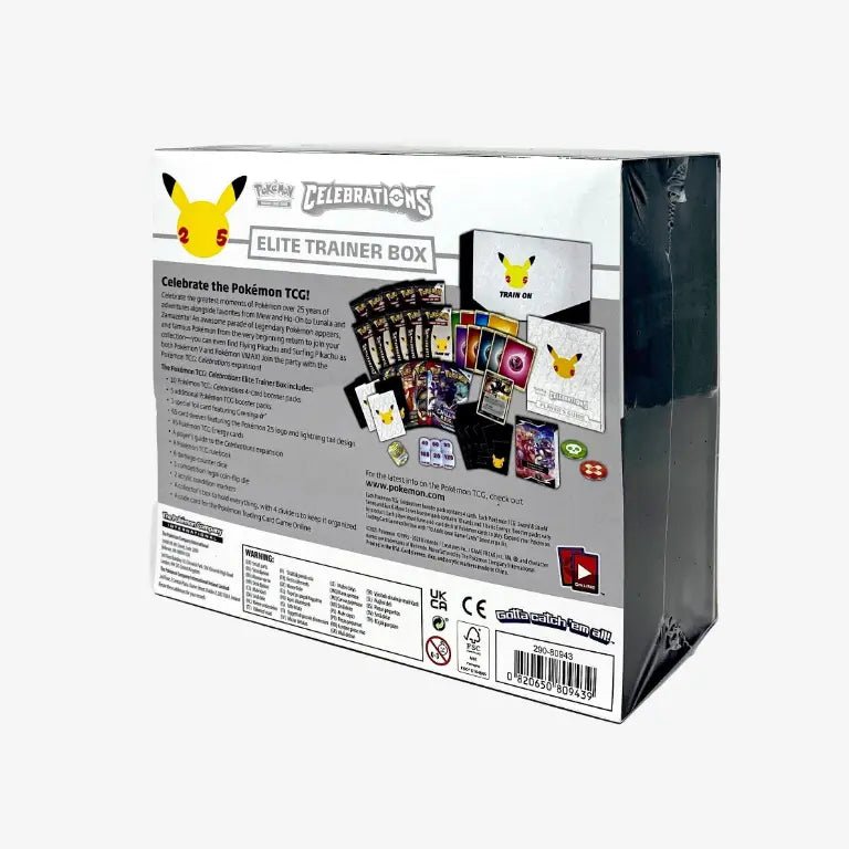 25th Celebrations Elite trainer box 海外版 Amazon.co.jp: Pokemon
