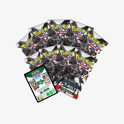 Detail van de Thundurus promo kaart en sleeves uit de Black Bolt Elite Trainer Box