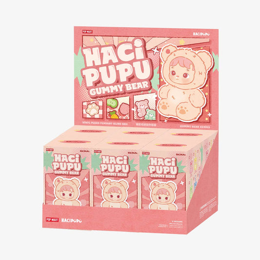 Pop Mart HACIPUPU - Gummy Bear Series Vinyl Plush Pendant Blind Box - HYP3