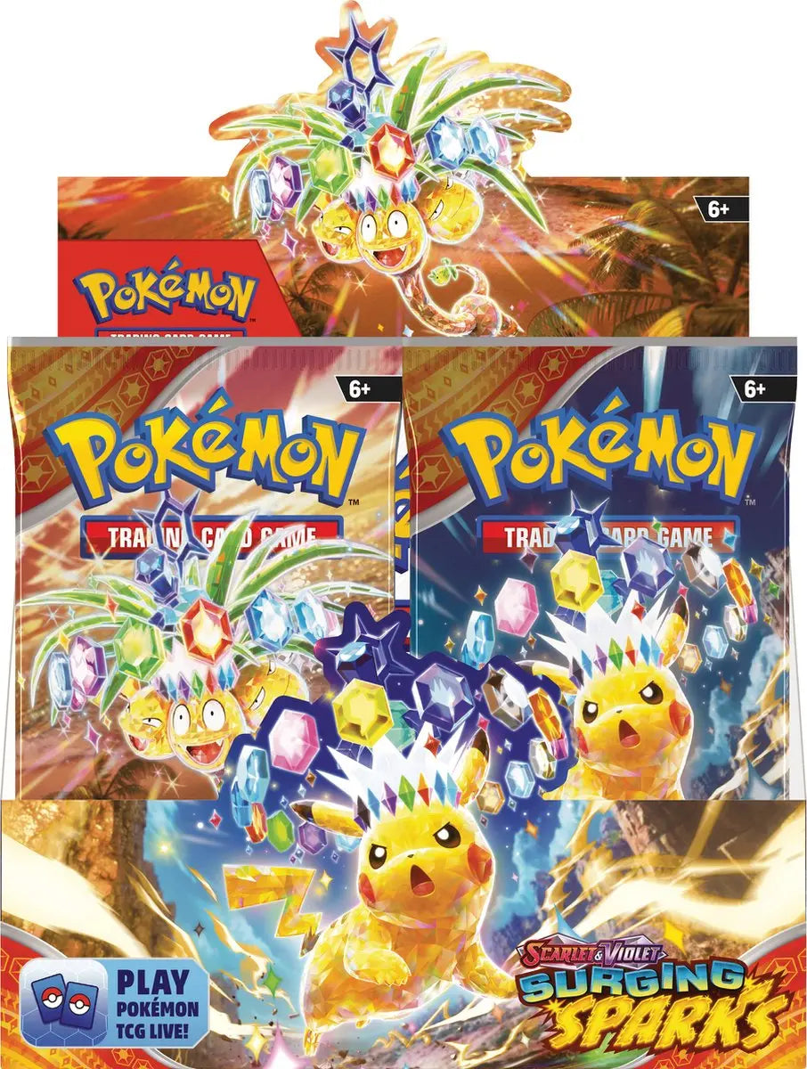 Pokémon Trading Card Games Scarlet & Violet Surging Sparks Booster Box
