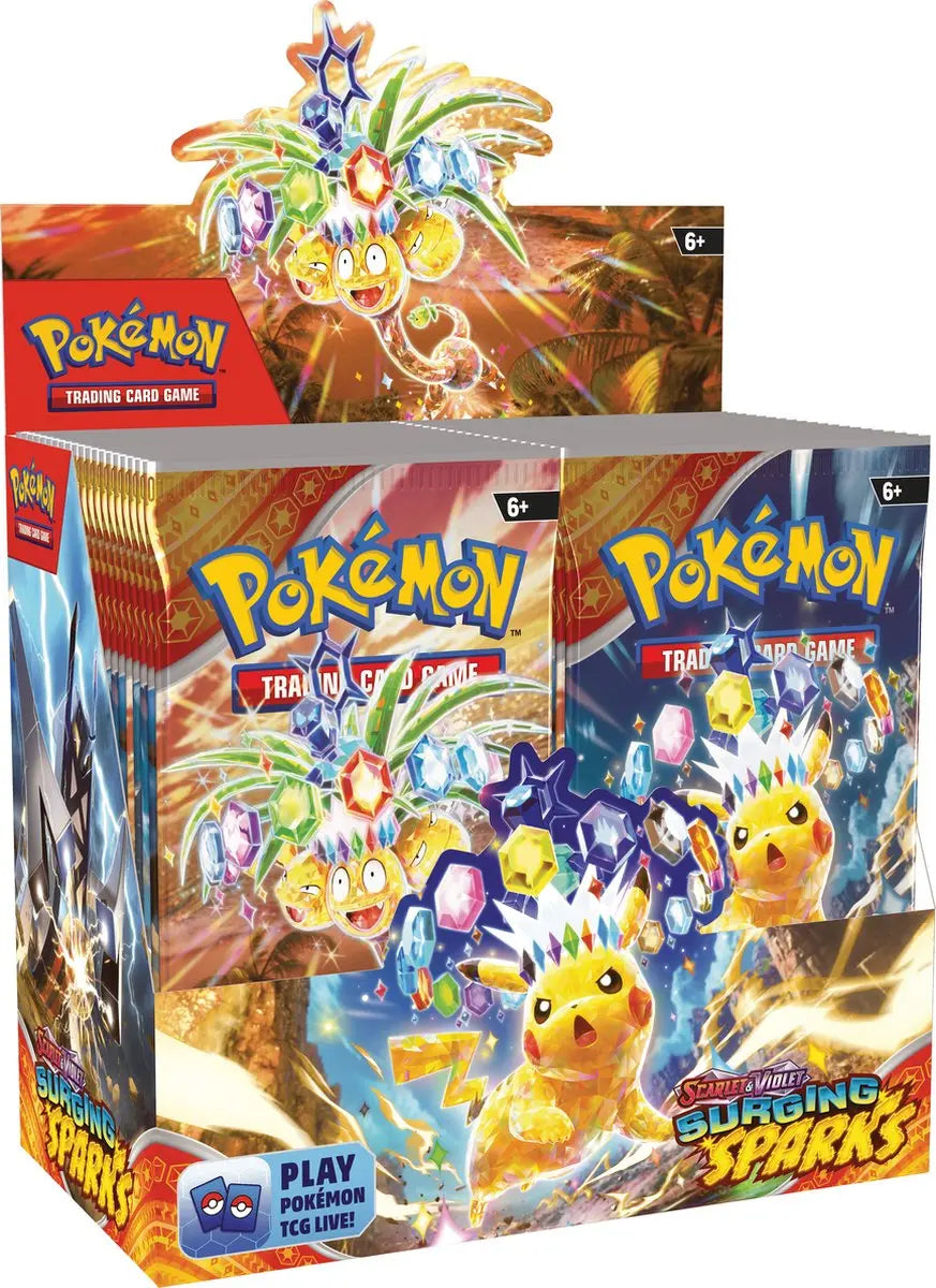 Pokémon Trading Card Games Scarlet & Violet Surging Sparks Booster Box