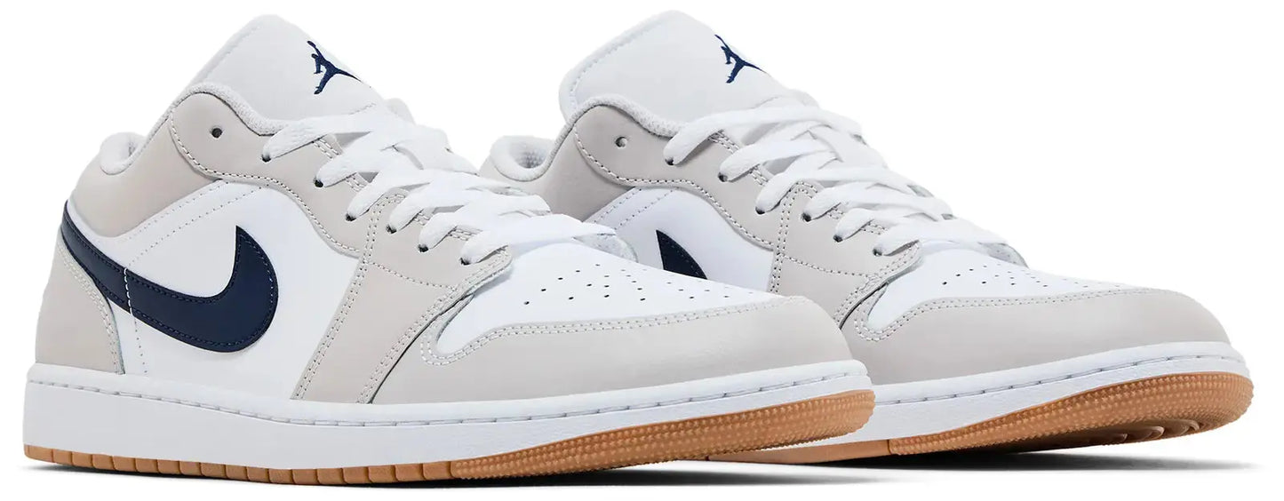 Air Jordan 1 Low Midnight 'Navy Neutral Grey'