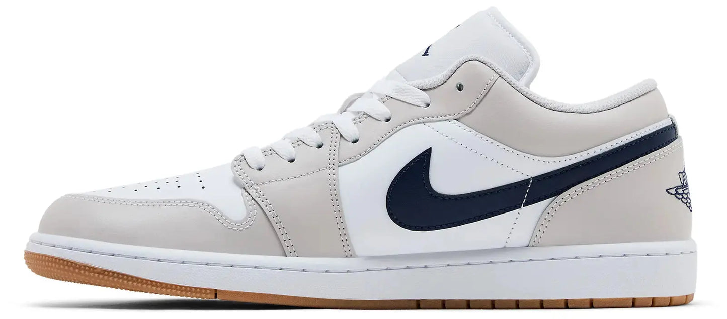 Air Jordan 1 Low Midnight 'Navy Neutral Grey'