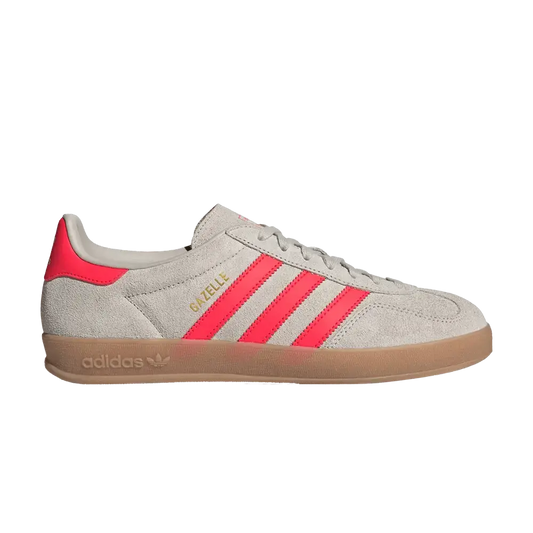 adidas Gazelle Indoor Beige Lucid Red sneaker 1 - stylecode JR3840