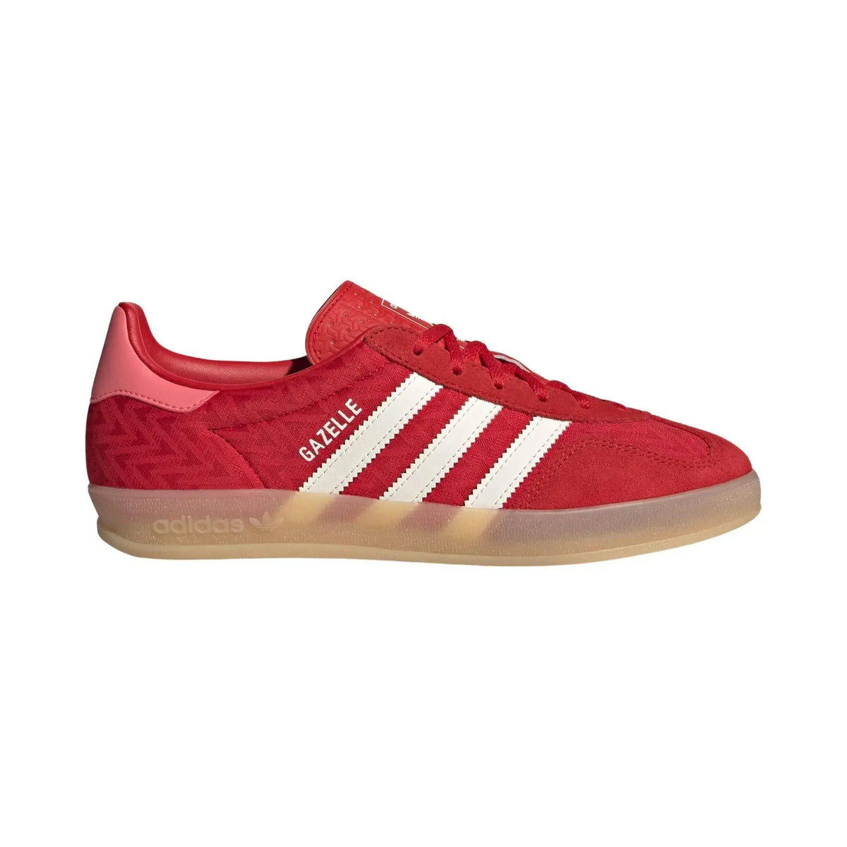 adidas Gazelle Indoor Better Scarlet White Gum (Women's) sneaker 1 - stylecode KI3580