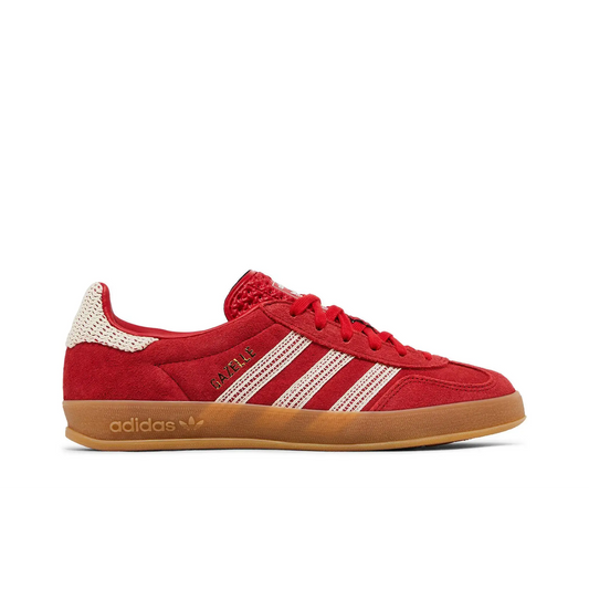 adidas Gazelle Indoor Better Scarlet Wonder White Gum (Women's) sneaker 1 - stylecode JI2756