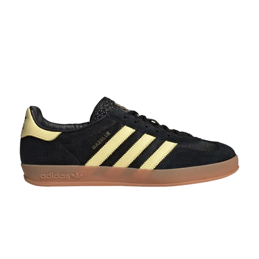 adidas Gazelle Indoor Black Almost Yellow Gum sneaker 1 - stylecode IG4999
