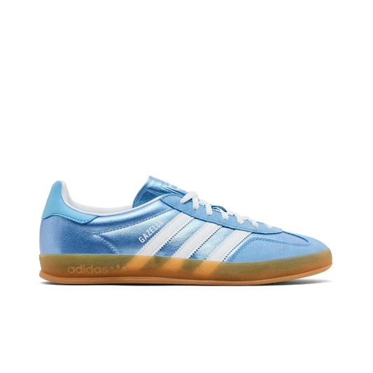 adidas Gazelle Indoor Blue Cloud White Gum (Women's) sneaker 1 - stylecode JS1407