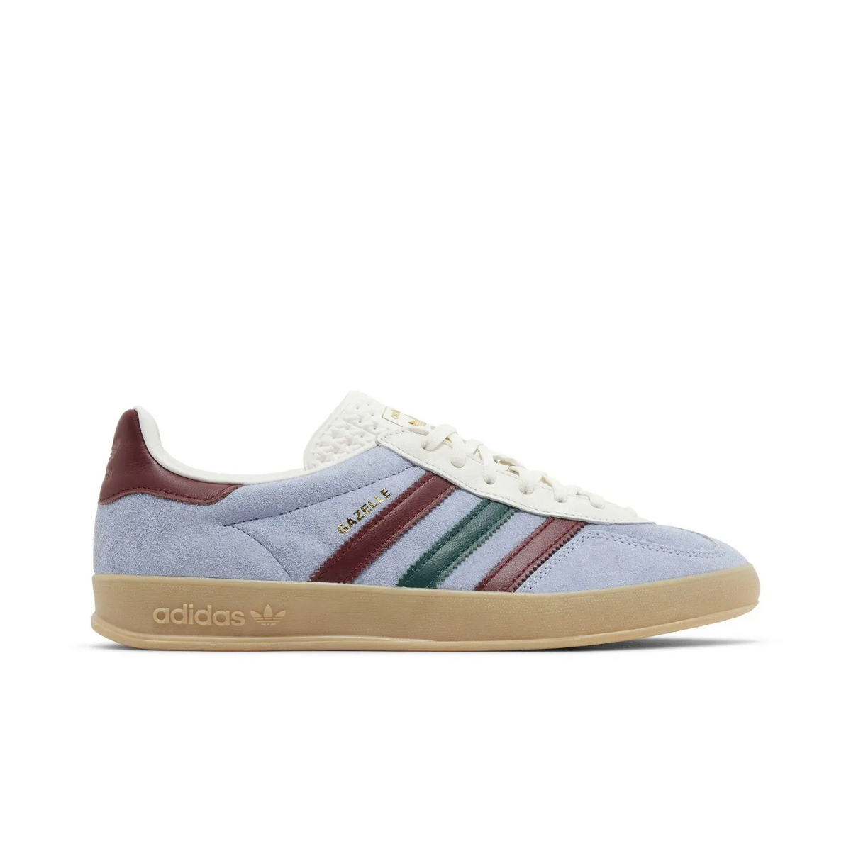 adidas Gazelle Indoor Blue Dawn Collegiate Burgundy sneaker 1 - stylecode IG4994