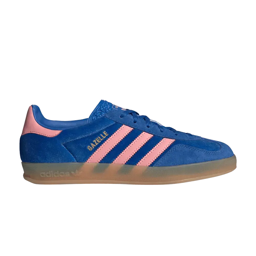 adidas Gazelle Indoor Blue Semi Pink Spark (Women's) sneaker 1 - stylecode IG6785