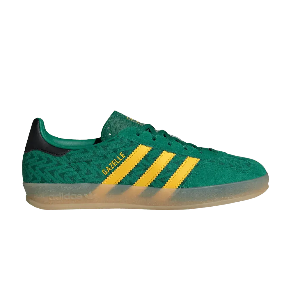 adidas Gazelle Indoor Bold Green EQT Yellow (Women's) sneaker 1 - stylecode JR2416