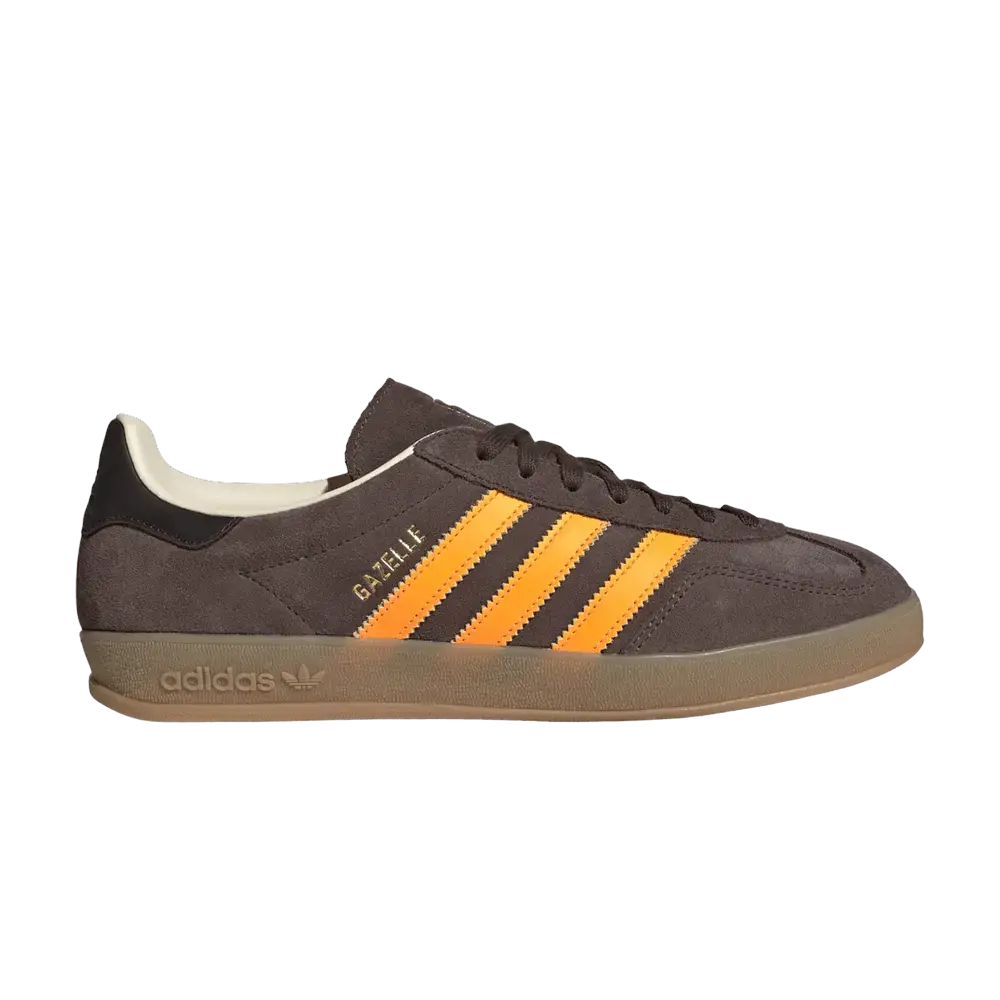 adidas Gazelle Indoor Brown Lucid Tangerine sneaker 1 - stylecode IH9659