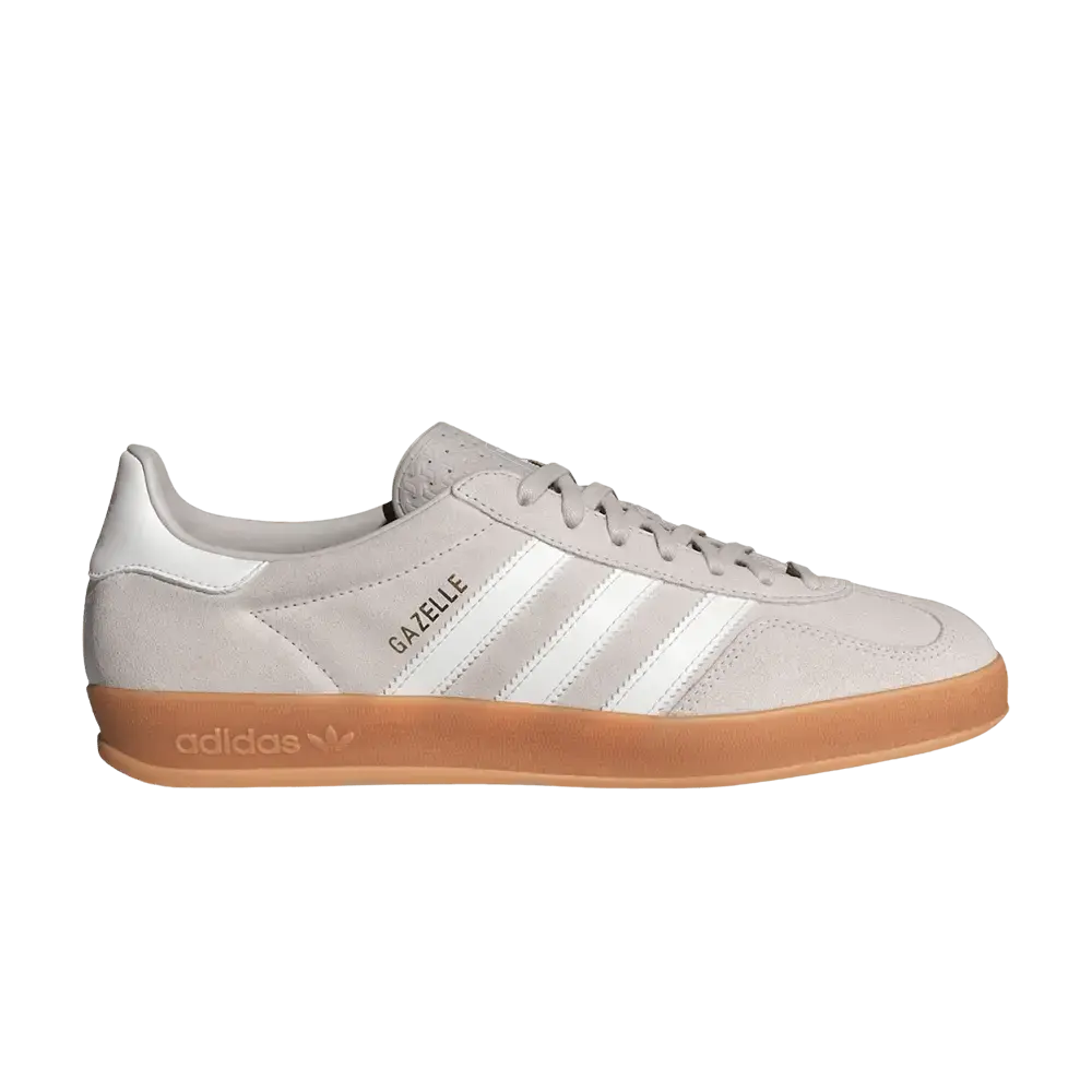 adidas Gazelle Indoor Chalk Pearl White sneaker 1 - stylecode HQ5153