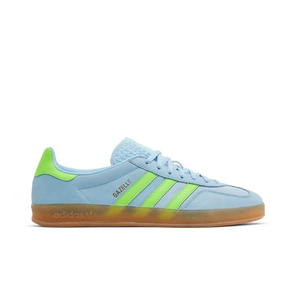 adidas Gazelle Indoor Clear Sky Solar Green (Women's) sneaker 1 - stylecode JI1372