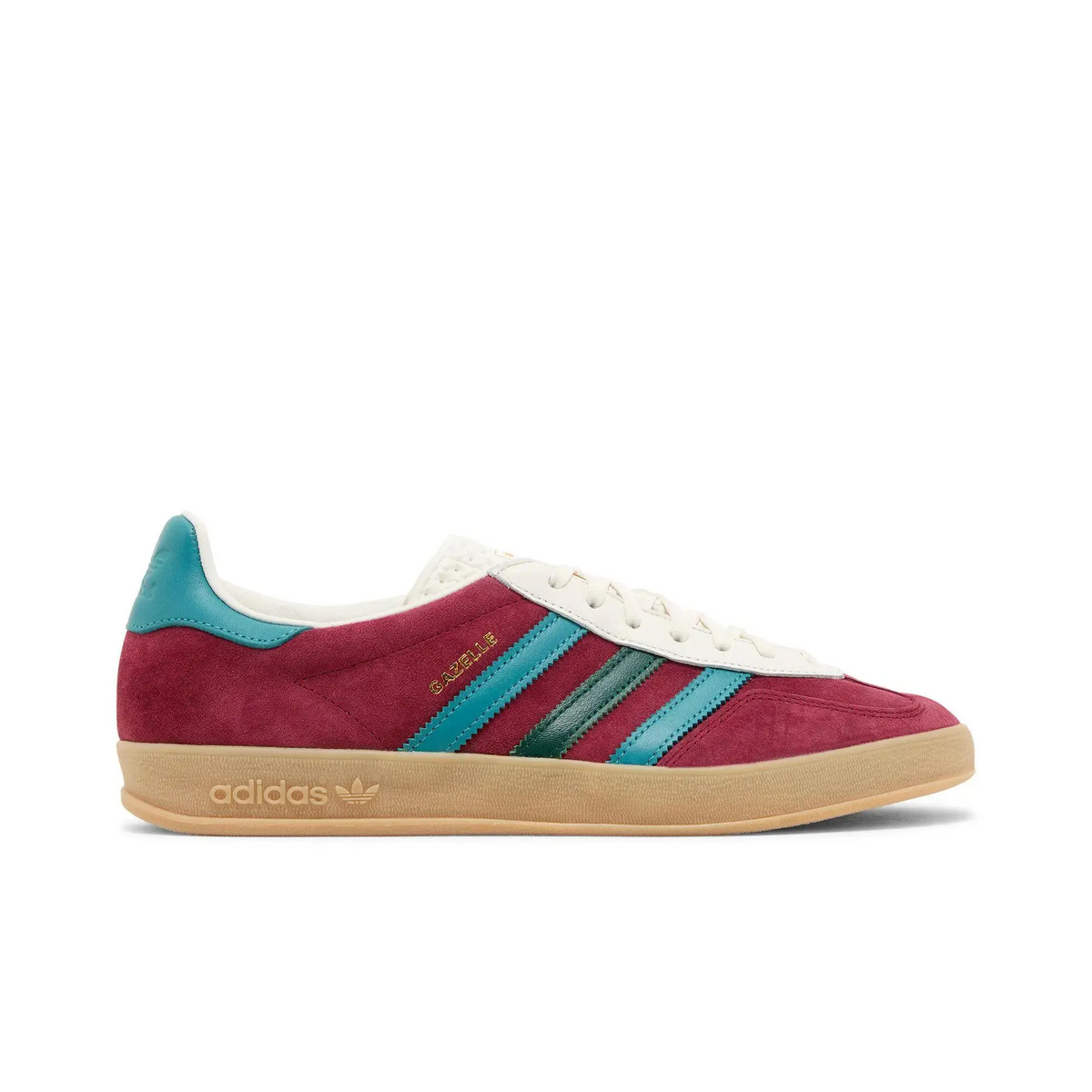 adidas Gazelle Indoor Collegiate Burgundy Arctic Fusion sneaker 1 - stylecode IG4996