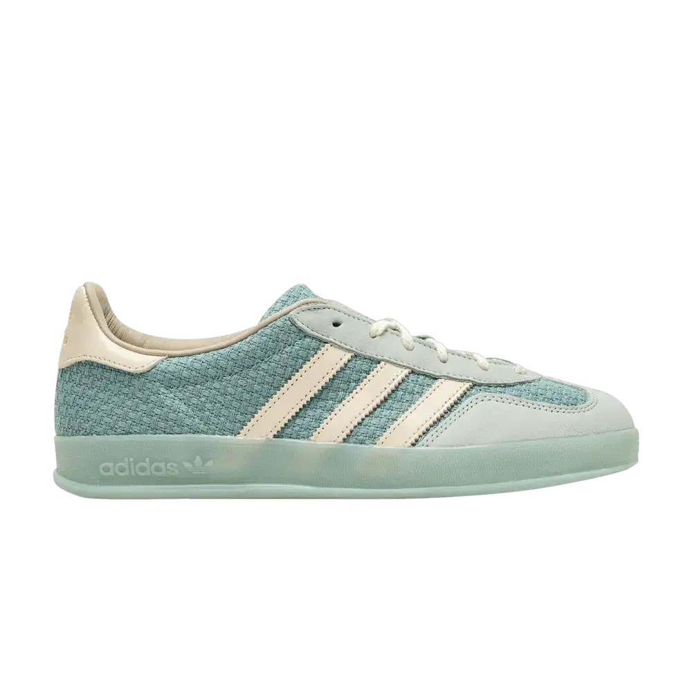 adidas Gazelle Indoor Cotton Weave Pack Light Blue sneaker 1 - stylecode JR8852