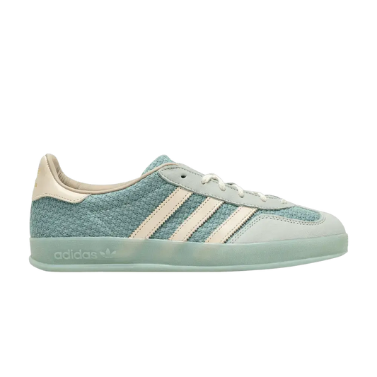 adidas Gazelle Indoor Cotton Weave Pack Light Blue sneaker 1 - stylecode JR8852