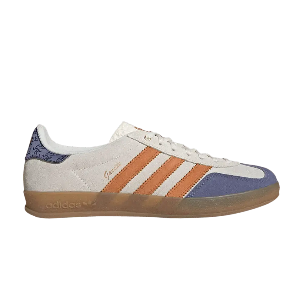 adidas Gazelle Indoor Cream White Blue Orange sneaker 1 - stylecode JQ0956