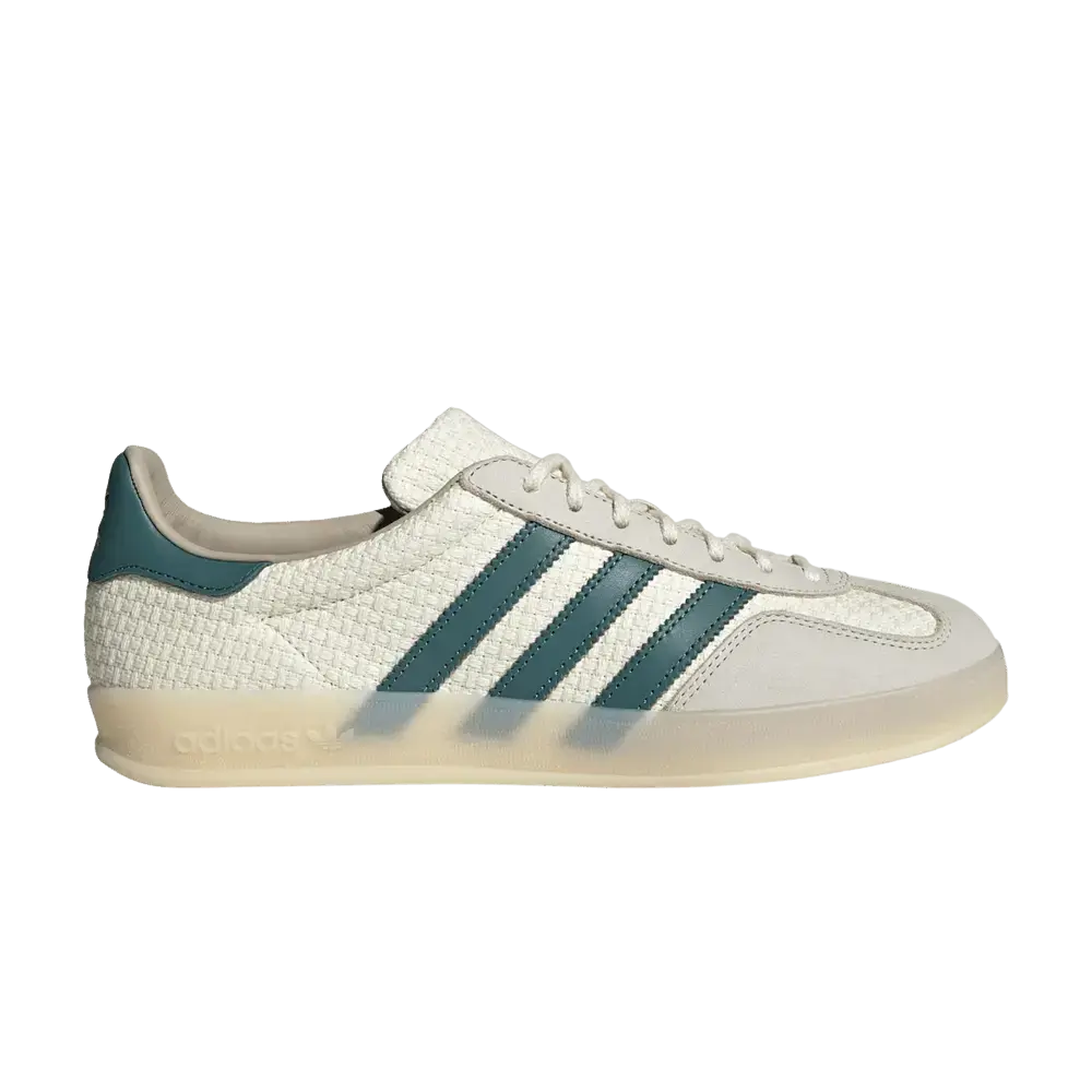 adidas Gazelle Indoor Cream White Preloved Teal sneaker 1 - stylecode JR3837