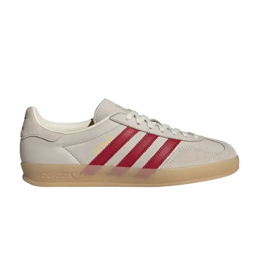 adidas Gazelle Indoor Cream White Red Gum sneaker 1 - stylecode IH9676