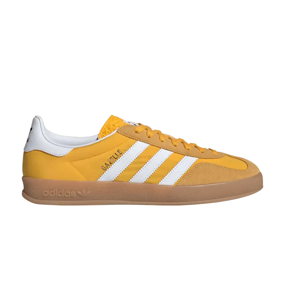 adidas Gazelle Indoor Crew Yellow Gum sneaker 1 - stylecode IE6606